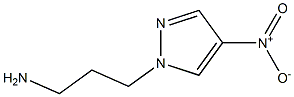 3-(4-nitro-1H-pyrazol-1-yl)propan-1-amine Struktur