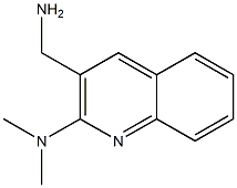 3-(aminomethyl)-N,N-dimethylquinolin-2-amine Struktur