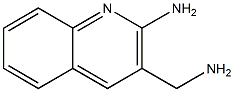 3-(aminomethyl)quinolin-2-amine Struktur