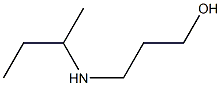 3-(butan-2-ylamino)propan-1-ol Struktur