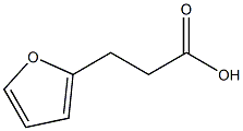 3-(furan-2-yl)propanoic acid Struktur