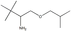 3,3-dimethyl-1-(2-methylpropoxy)butan-2-amine Struktur