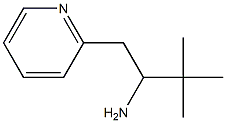 3,3-dimethyl-1-(pyridin-2-yl)butan-2-amine Struktur