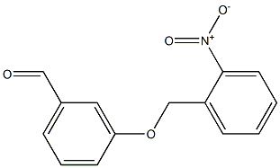 3-[(2-nitrobenzyl)oxy]benzaldehyde Struktur