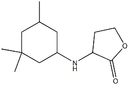 3-[(3,3,5-trimethylcyclohexyl)amino]oxolan-2-one Struktur