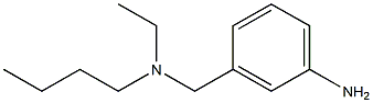 3-{[butyl(ethyl)amino]methyl}aniline Struktur