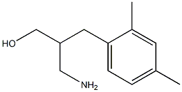 3-amino-2-[(2,4-dimethylphenyl)methyl]propan-1-ol Struktur