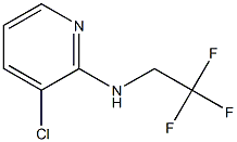 3-chloro-N-(2,2,2-trifluoroethyl)pyridin-2-amine Struktur