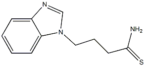 4-(1H-benzimidazol-1-yl)butanethioamide Struktur