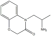 4-(2-aminopropyl)-3,4-dihydro-2H-1,4-benzoxazin-3-one Struktur