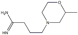 4-(2-methylmorpholin-4-yl)butanimidamide Struktur