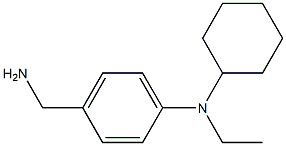 4-(aminomethyl)-N-cyclohexyl-N-ethylaniline Struktur