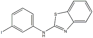 N-(3-iodophenyl)-1,3-benzothiazol-2-amine Struktur