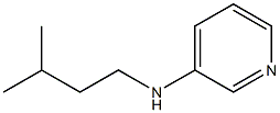 N-(3-methylbutyl)pyridin-3-amine Struktur