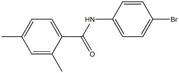 N-(4-bromophenyl)-2,4-dimethylbenzamide Struktur