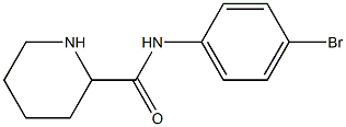 N-(4-bromophenyl)piperidine-2-carboxamide Struktur