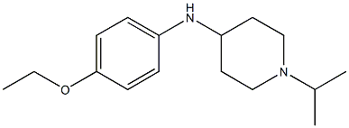 N-(4-ethoxyphenyl)-1-(propan-2-yl)piperidin-4-amine Struktur