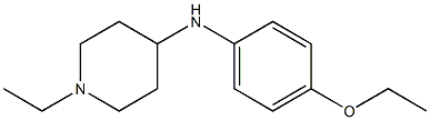 N-(4-ethoxyphenyl)-1-ethylpiperidin-4-amine Struktur