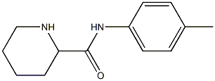 N-(4-methylphenyl)piperidine-2-carboxamide Struktur