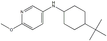 N-(4-tert-butylcyclohexyl)-6-methoxypyridin-3-amine Struktur