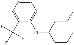 N-(heptan-4-yl)-2-(trifluoromethyl)aniline Struktur