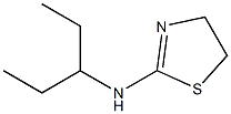 N-(pentan-3-yl)-4,5-dihydro-1,3-thiazol-2-amine Struktur