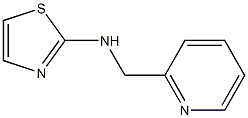 N-(pyridin-2-ylmethyl)-1,3-thiazol-2-amine Struktur