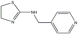 N-(pyridin-4-ylmethyl)-4,5-dihydro-1,3-thiazol-2-amine Struktur