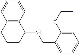 N-[(2-ethoxyphenyl)methyl]-1,2,3,4-tetrahydronaphthalen-1-amine Struktur