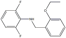 N-[(2-ethoxyphenyl)methyl]-2,6-difluoroaniline Struktur