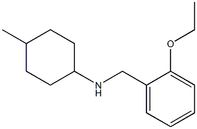 N-[(2-ethoxyphenyl)methyl]-4-methylcyclohexan-1-amine Struktur