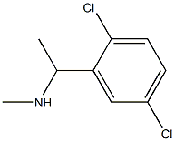 N-[1-(2,5-dichlorophenyl)ethyl]-N-methylamine Struktur