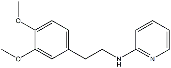 N-[2-(3,4-dimethoxyphenyl)ethyl]pyridin-2-amine Struktur