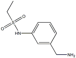 N-[3-(aminomethyl)phenyl]ethanesulfonamide Struktur