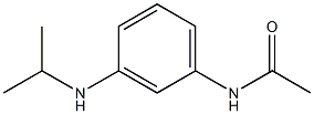 N-[3-(propan-2-ylamino)phenyl]acetamide Struktur