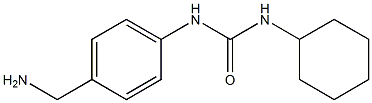 N-[4-(aminomethyl)phenyl]-N'-cyclohexylurea Struktur