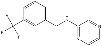 N-{[3-(trifluoromethyl)phenyl]methyl}pyrazin-2-amine Struktur