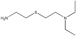 N-{2-[(2-aminoethyl)thio]ethyl}-N,N-diethylamine Struktur