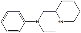 N-ethyl-N-(piperidin-2-ylmethyl)aniline Struktur