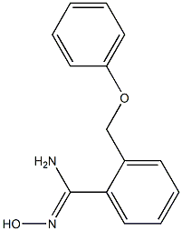 N'-hydroxy-2-(phenoxymethyl)benzenecarboximidamide Struktur