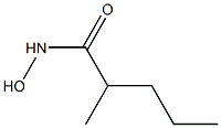 N-hydroxy-2-methylpentanamide Struktur