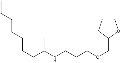 nonan-2-yl[3-(oxolan-2-ylmethoxy)propyl]amine Struktur