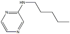 N-pentylpyrazin-2-amine Struktur