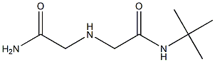 N-tert-butyl-2-[(carbamoylmethyl)amino]acetamide Struktur