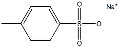 sodium 4-methylbenzene-1-sulfonate Struktur