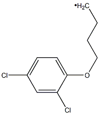 [3-(2,4-Dichlorophenoxy)propyl]methyl- Struktur