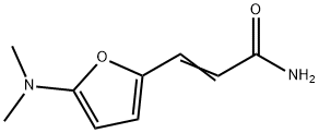 2-Propenamide,  3-[5-(dimethylamino)-2-furanyl]- Struktur