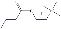 S-BUTYRYLTHIOCHOLINE IODIDE 98% extrapure for biochemistry Struktur