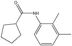 N-(2,3-dimethylphenyl)cyclopentanecarboxamide Struktur