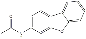 N-dibenzo[b,d]furan-3-ylacetamide Struktur